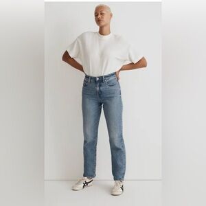 Madewell Curvy 90’s Straight Jeans
